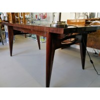 Stół duński w stylu Mid Century Modern, fornirowany palisandrem